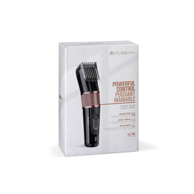 Afbeelding laden in galerijviewer, Babyliss e974e powerful control tondeuse zwart ros eacute;
