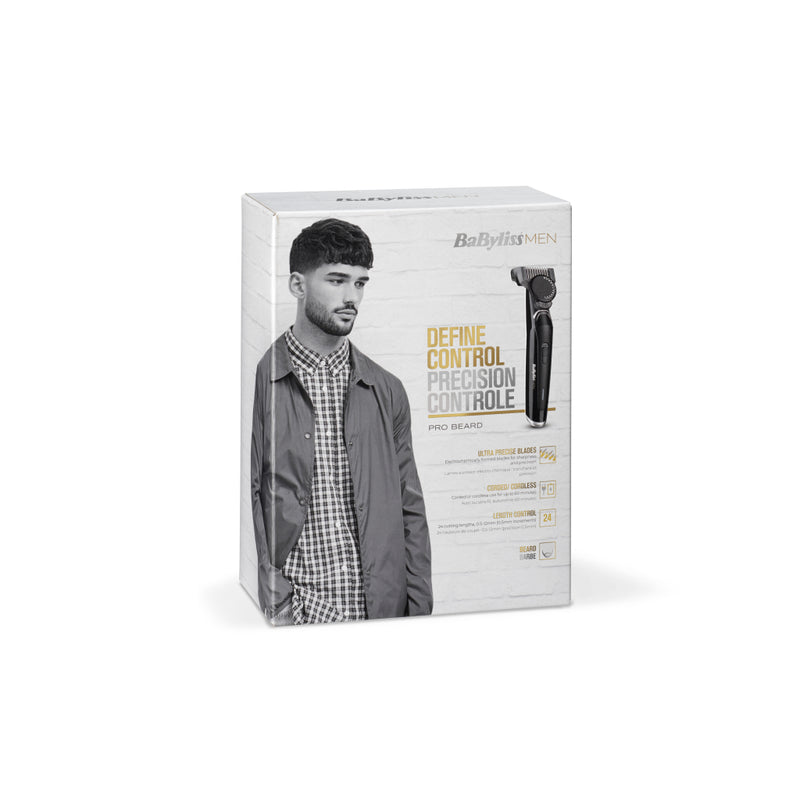 Load image into Gallery viewer, Babyliss t881e define control pro beard trimmer zwart zilver
