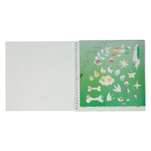 Mondikaarten sticker- en sjablonenboek ik hou van dino's