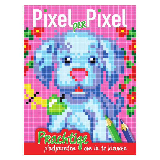 Mondikaarten kleurboek hondje