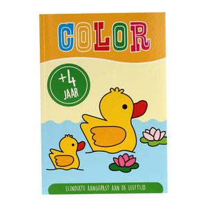 Kleurboek color 4+ jaar