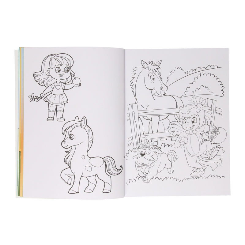 Load image into Gallery viewer, Mijn kleurboek - paarden en pony's a4
