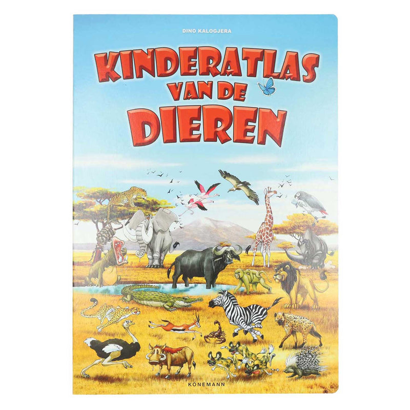 Load image into Gallery viewer, Mondikaarten mega kinderatlas van de dieren
