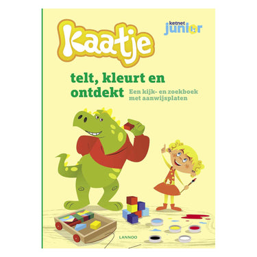 Mondikaarten kaatje telt, kleurt en ontdekt