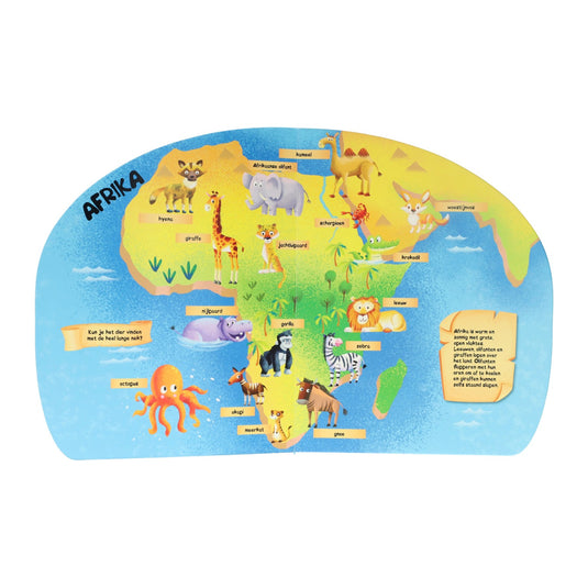 Mondikaarten mijn eerste dierenatlas