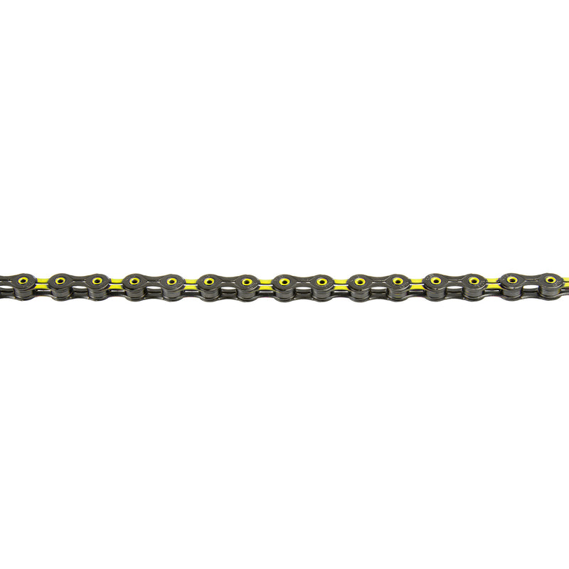 Afbeelding laden in galerijviewer, KMC DLC 11 118 - Duurzame gekleurde ketting (zwart) - 118 schakels
