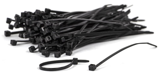 Unbranded kabelbinders 3.6x140 zwart zak a 100