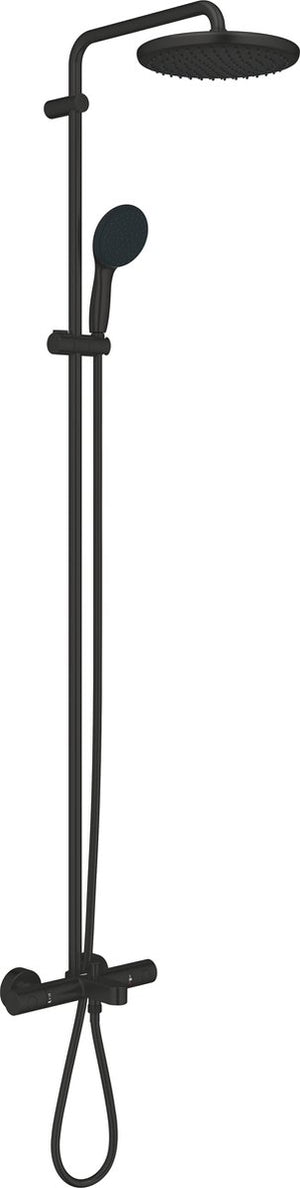 Grohe quickfix vitalio start 250 douchesysteem - wandmontage - waterbesparend - matte black