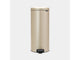 Brabantia pedaalemmer 30l metallic gold