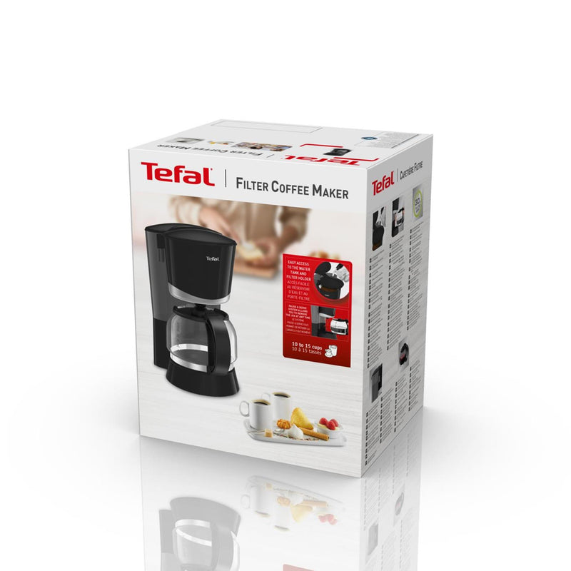 Load image into Gallery viewer, Tefal vita koffiezetapparaat 1,25l zwart
