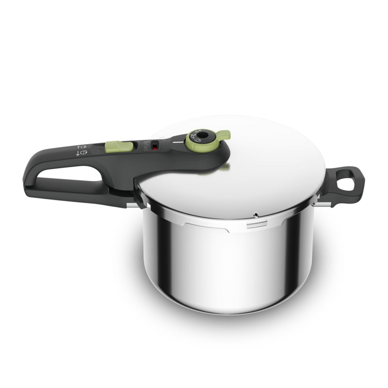 Load image into Gallery viewer, Tefal p25807 secure 5 trendy snelkookpan 6 liter met stoommand
