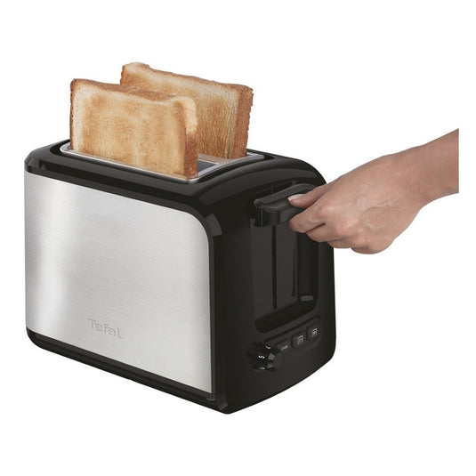 Tefal tt410d express broodrooster 16x26x19 cm 850w rvs zwart