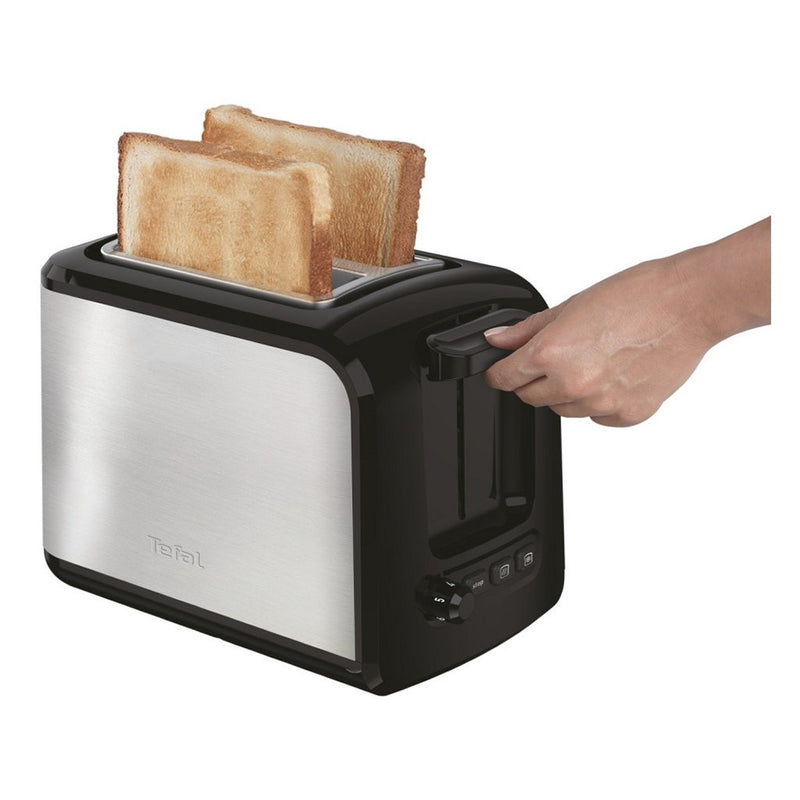 Afbeelding laden in galerijviewer, Tefal tt410d express broodrooster 16x26x19 cm 850w rvs zwart
