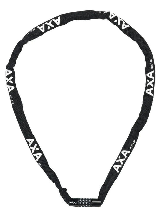 Axa rigid cijfer kettingslot zwart 120cm 3.5 safetyindex 3