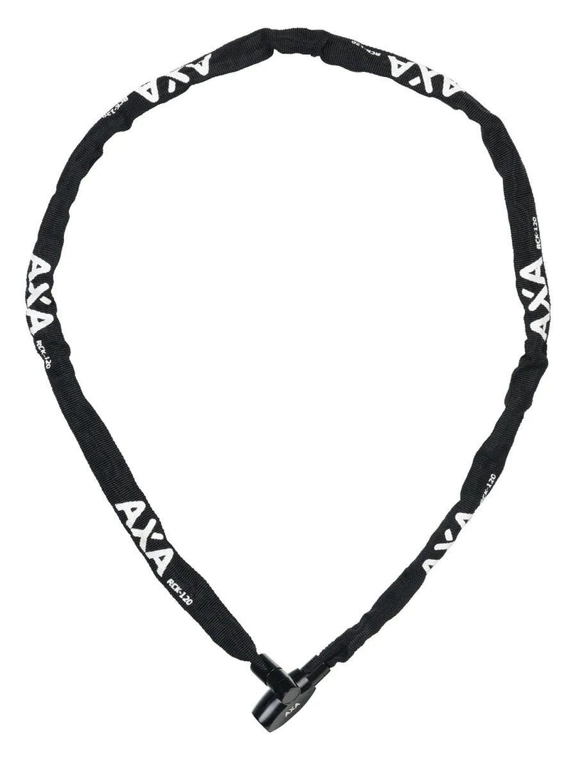 Afbeelding laden in galerijviewer, Axa slotketting rigid 120cm zwart
