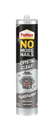 Pattex 1070187 - no more nails kristal 290g cross | 12 stuks