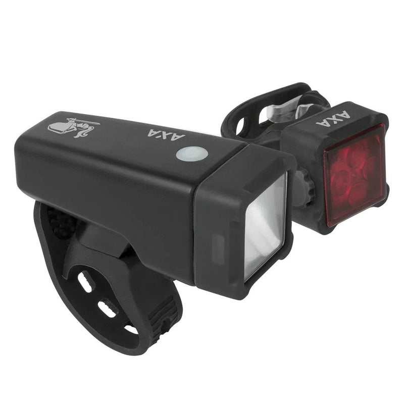 Load image into Gallery viewer, Axa verlichtingsset niteline t4-r usb (op kaart)
