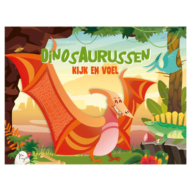 Lantaarn publishers kijk en voel - dinosaurussen