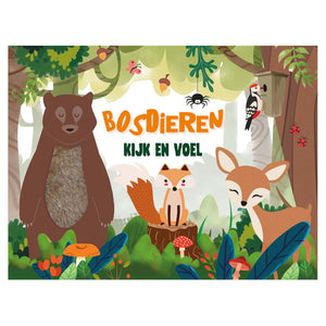 Kijk en voel - bosdieren