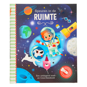 Speuren in de ruimte + kartonnen zaklamp