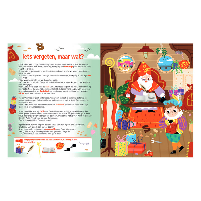 ギャラリービューアに画像をロードする, Centraal boekhuis speuren naar sinterklaas + kartonnen zaklamp
