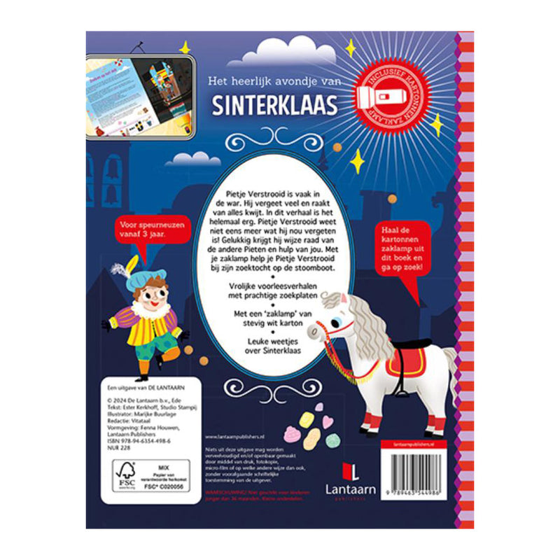ギャラリービューアに画像をロードする, Centraal boekhuis speuren naar sinterklaas + kartonnen zaklamp
