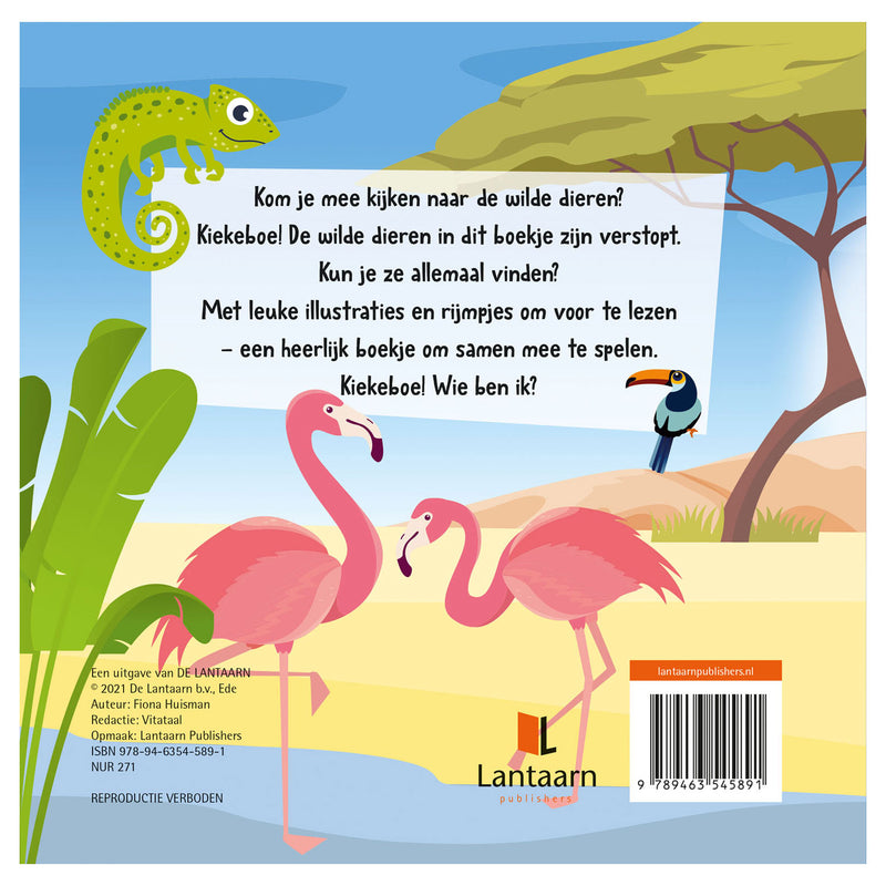 Load image into Gallery viewer, Lantaarn publishers mijn kiekeboek - wilde dieren
