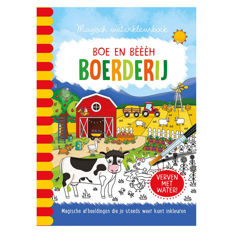 Load image into Gallery viewer, Magisch waterkleurboek Boerderij
