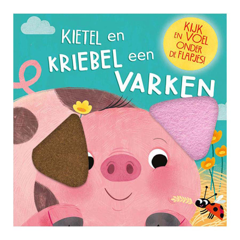 Load image into Gallery viewer, Lantaarn publishers kietel en kriebel een varken flapjesboek
