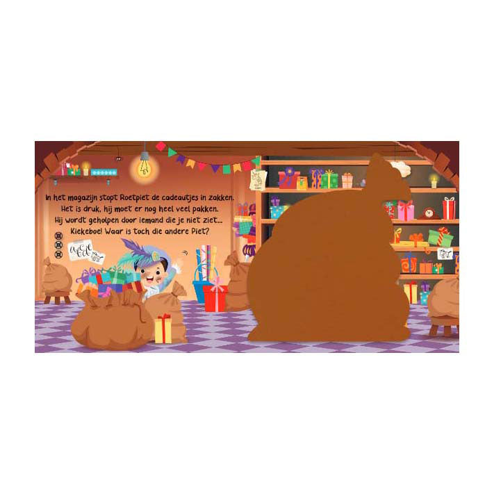 Load image into Gallery viewer, Lantaarn publishers mijn kiekeboek - sinterklaas kartonboek

