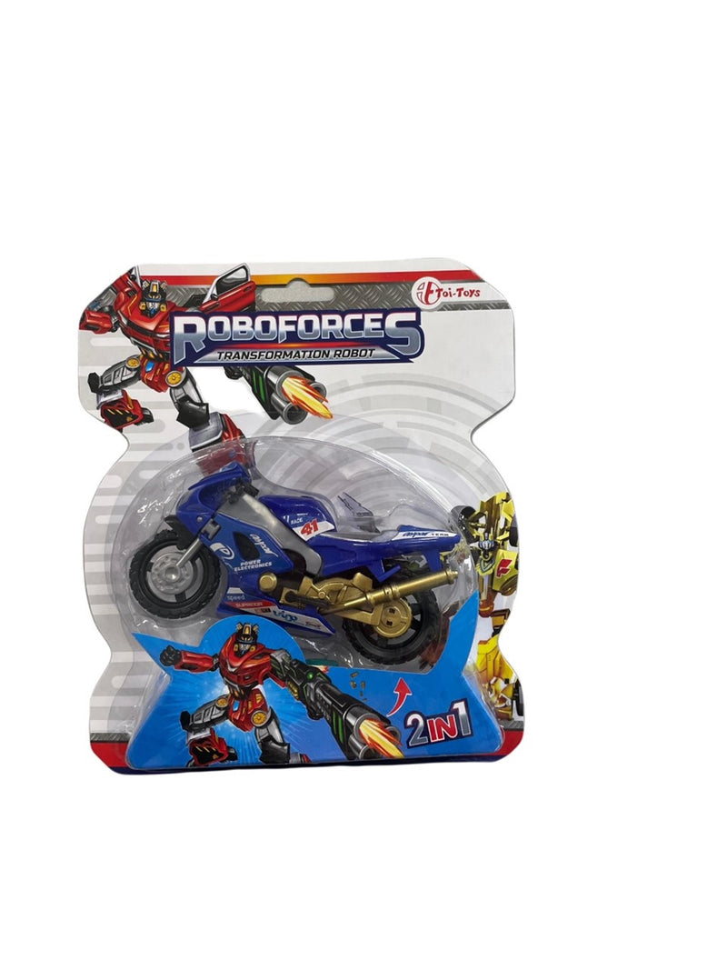 Afbeelding laden in galerijviewer, Toi-toys toi toys verander motorrobot op kaart
