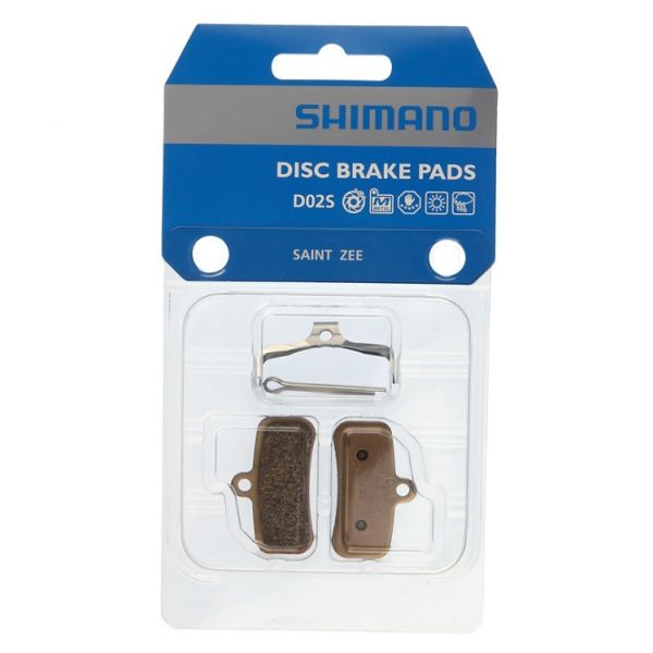 Load image into Gallery viewer, Shimano schijfremblok d02s-mx metal,saint,zee,xt,slx,deore
