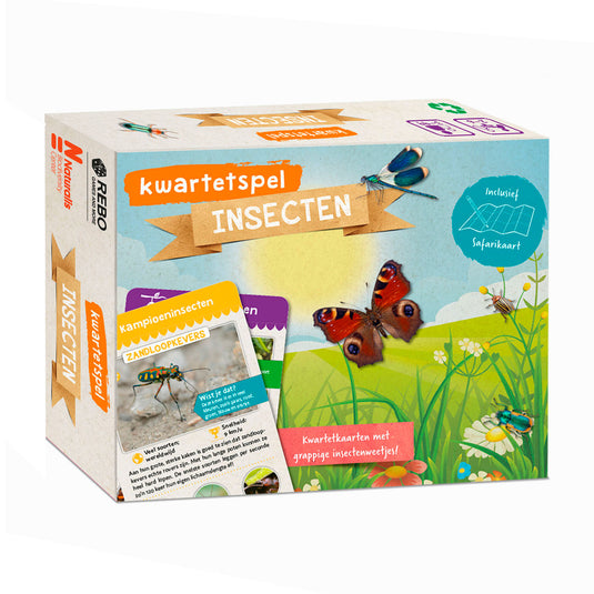 Rebo kwartetspel insecten