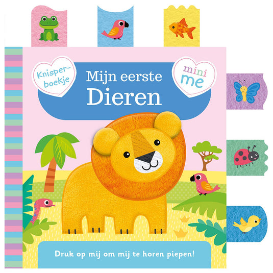 Knisperboekje mini me - mijn eerste dieren