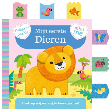Knisperboekje mini me - mijn eerste dieren
