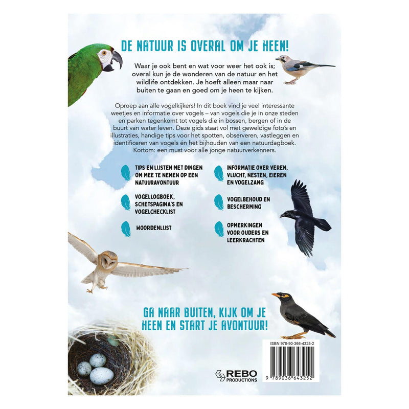 Load image into Gallery viewer, Rebo publishers vogels - gids en natuurdagboek voor kinderen
