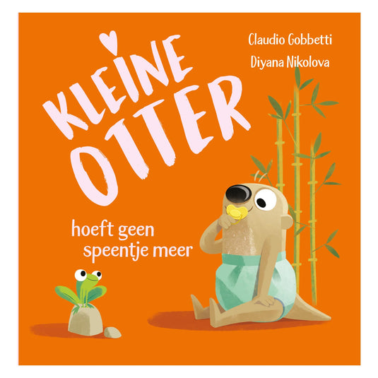 Rebo publishers kleine otter stopt met de speen
