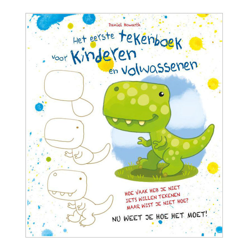 Load image into Gallery viewer, Rebo Publishers Het Eerste Tekenboek Voor Kinderen en Volwassenen
