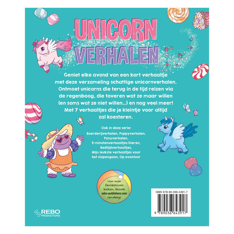 Load image into Gallery viewer, Rebo publishers 5-minuten verhaaltjes - unicorn verhalen
