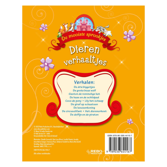 Rebo publishers de mooiste sprookjes - dierenverhaaltjes