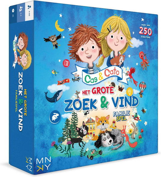 Mnky entertainment cas cato - het grote zoek vind familiespel