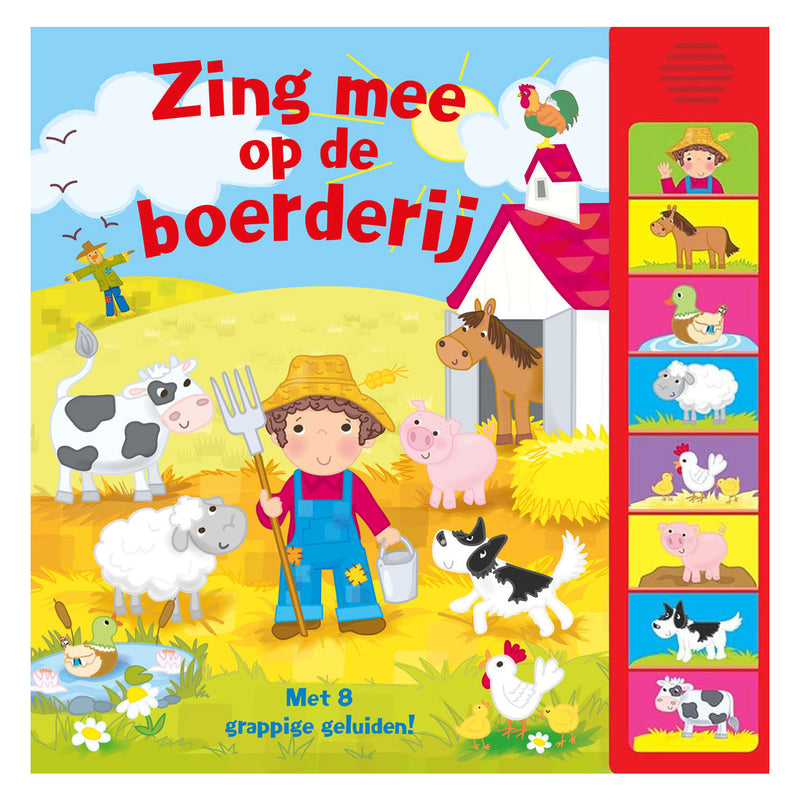 Load image into Gallery viewer, Rebo publishers geluidboek zing mee op de boerderij

