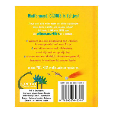 Rebo publishers het kleine maar grote boek over? dinosauriers