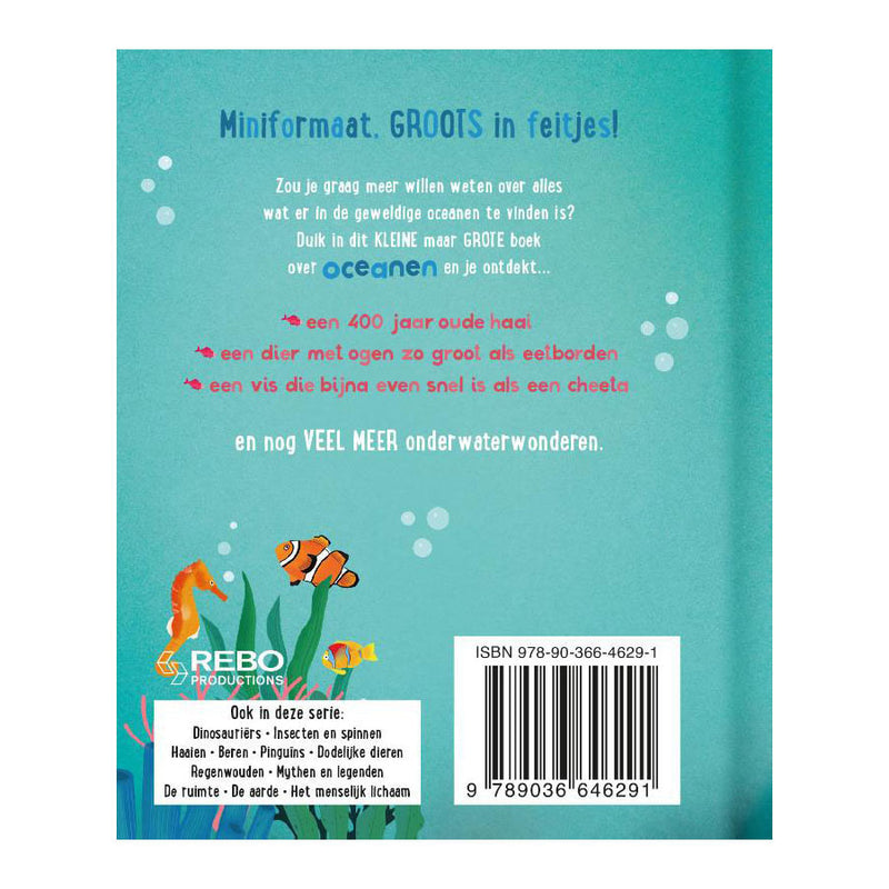 Afbeelding laden in galerijviewer, Rebo publishers het kleine maar grote boek over? oceanen
