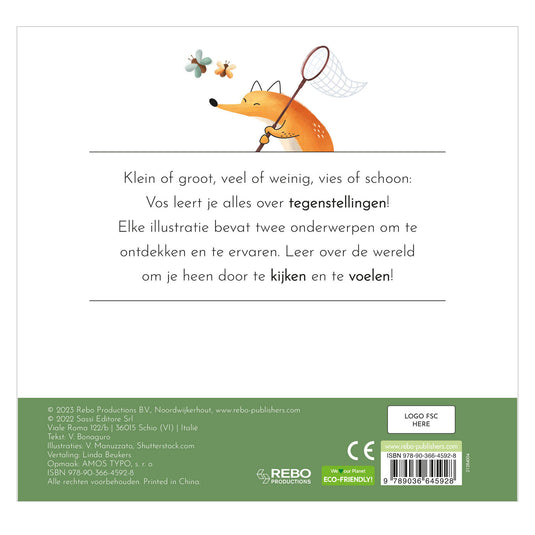 Rebo publishers tegenstellingen - eerste voelboek