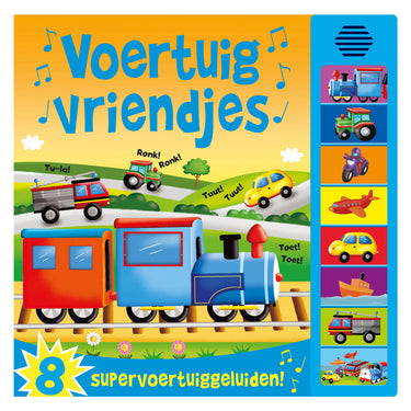 Rebo publishers voertuigvriendjes - 8 geluiden