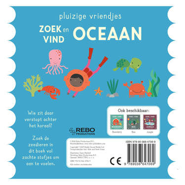 Rebo publishers zoek en vind - oceaan pluizige vriendjes