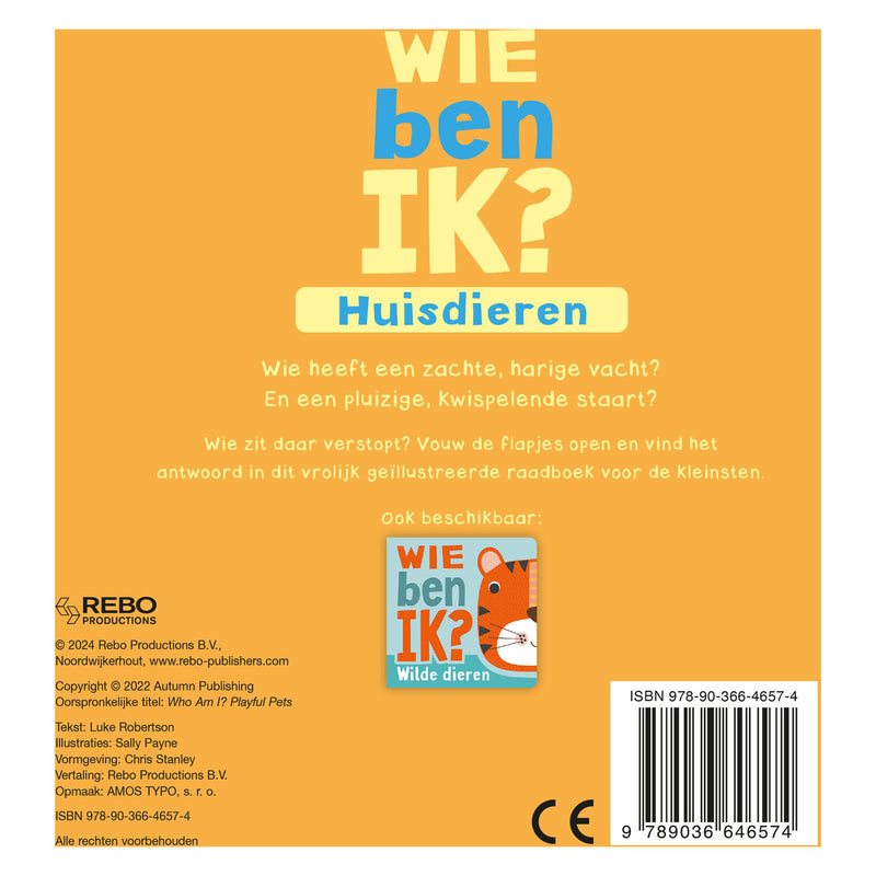 Load image into Gallery viewer, Rebo publishers wie ben ik? huisdieren
