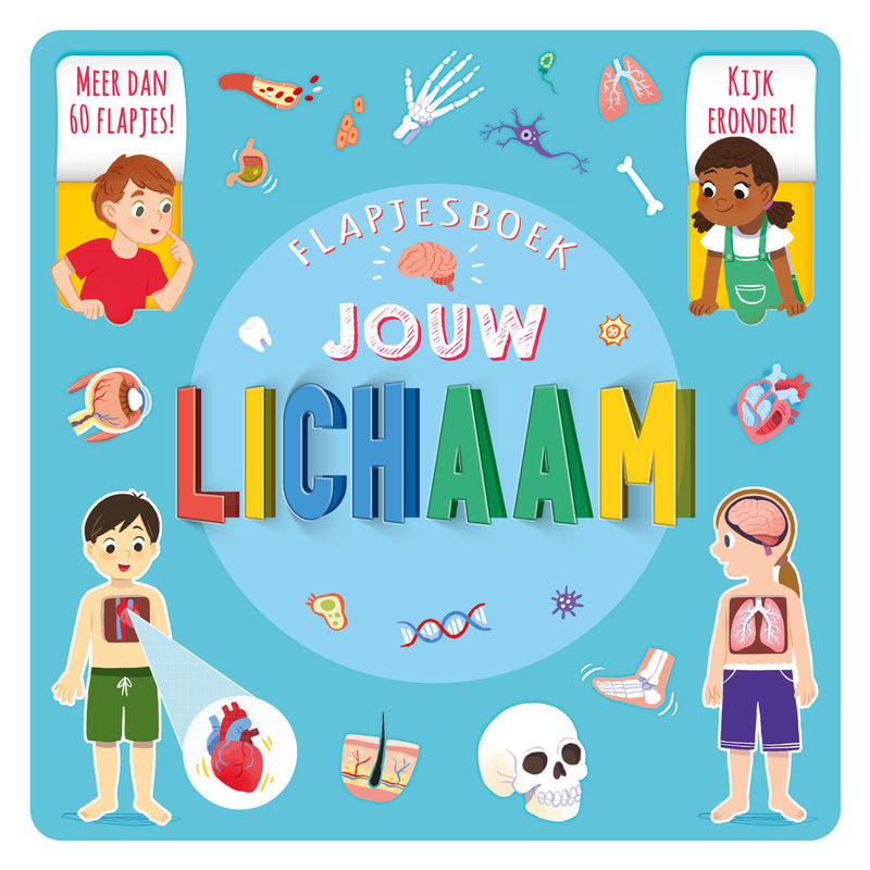 Load image into Gallery viewer, Rebo publishers jouw lichaam flapjesboek
