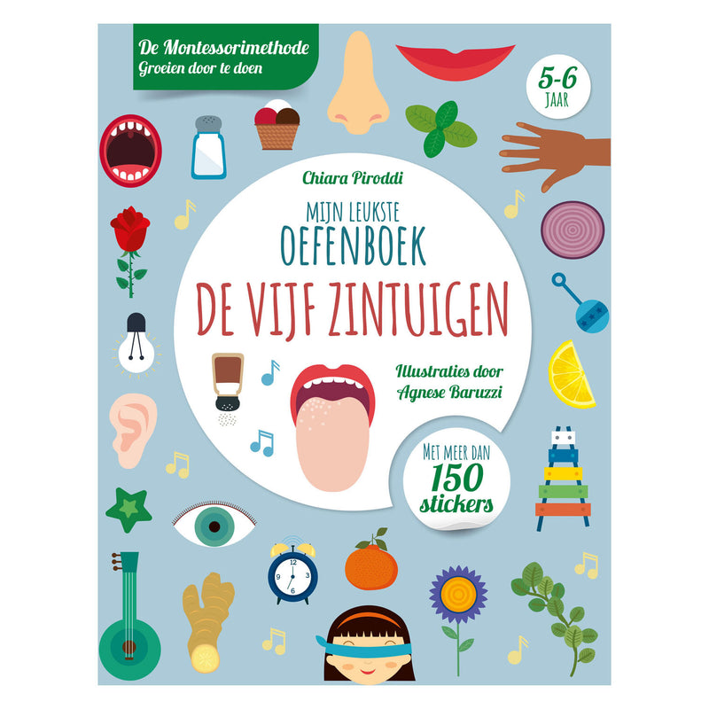 Load image into Gallery viewer, Rebo publishers vijf zintuigen-leukste oefenboek
